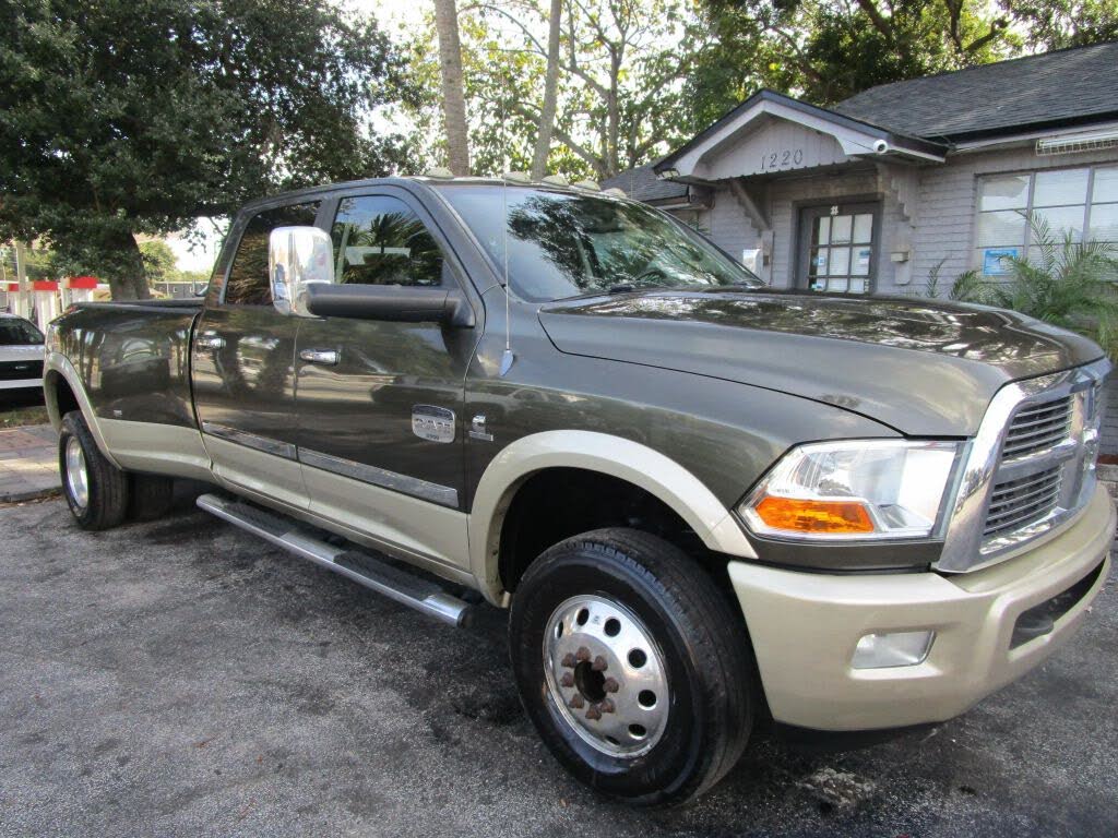 2012 RAM 3500 Laramie Longhorn Crew Cab LB DRW 4WD