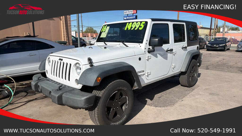 2016 Jeep Wrangler Unlimited Sport S 4WD