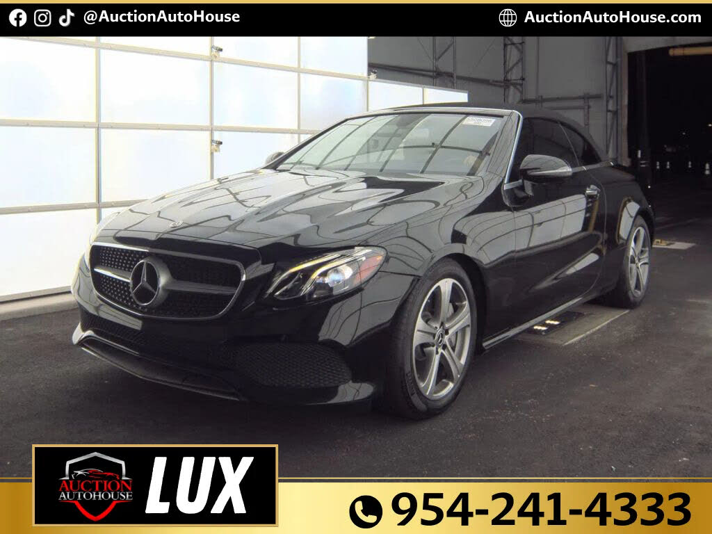2019 Mercedes-Benz E-Class E 450 Cabriolet RWD