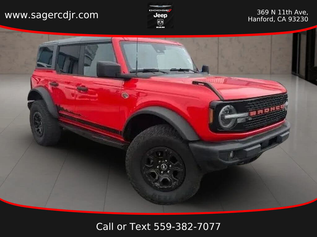 2022 Ford Bronco Wildtrak Advanced 4-Door 4WD