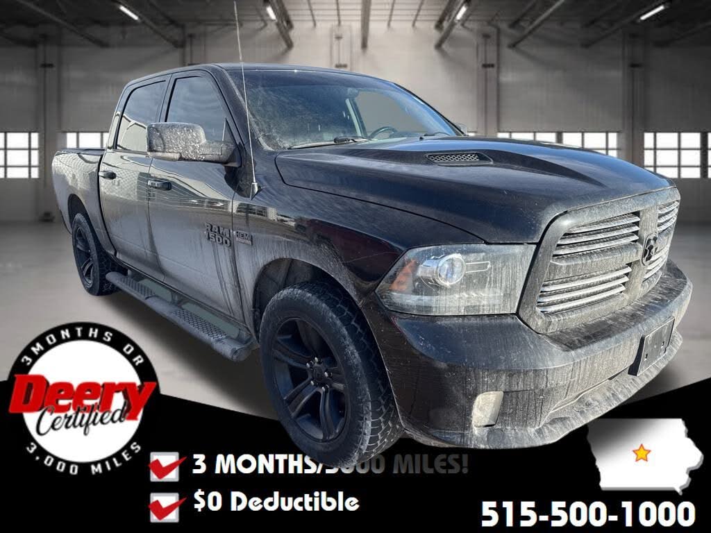 2016 RAM 1500 Sport Crew Cab 4WD