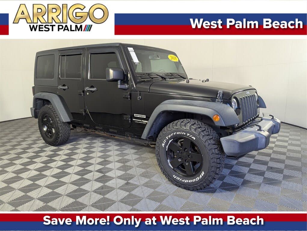 2018 Jeep Wrangler JK Unlimited Sport S 4WD