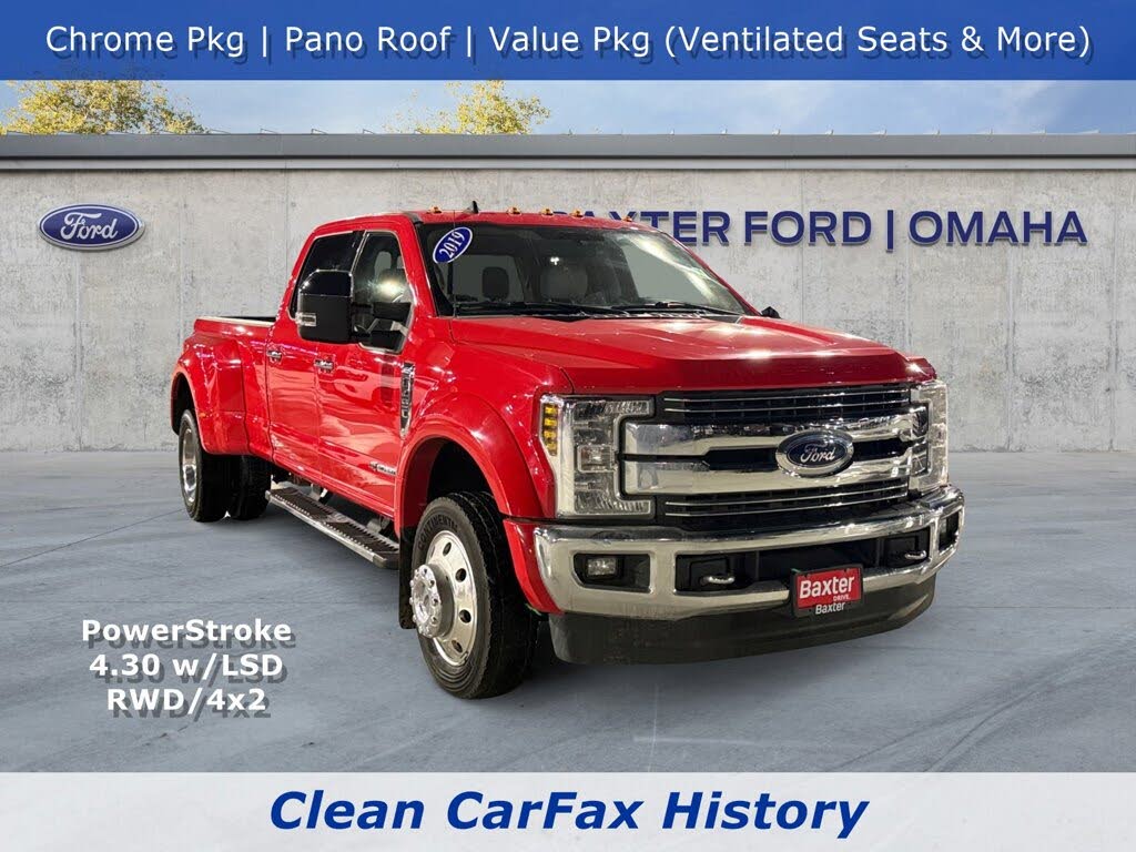 2019 Ford F-450 Super Duty Lariat Crew Cab LB DRW RWD