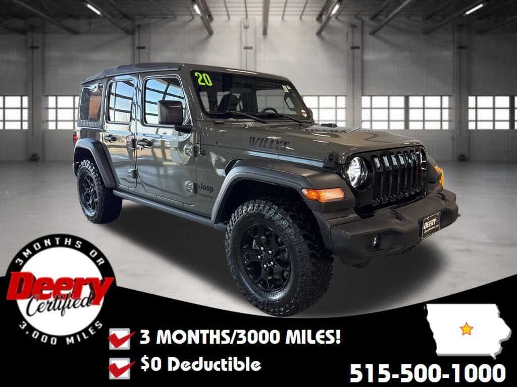 2020 Jeep Wrangler Unlimited Willys 4WD