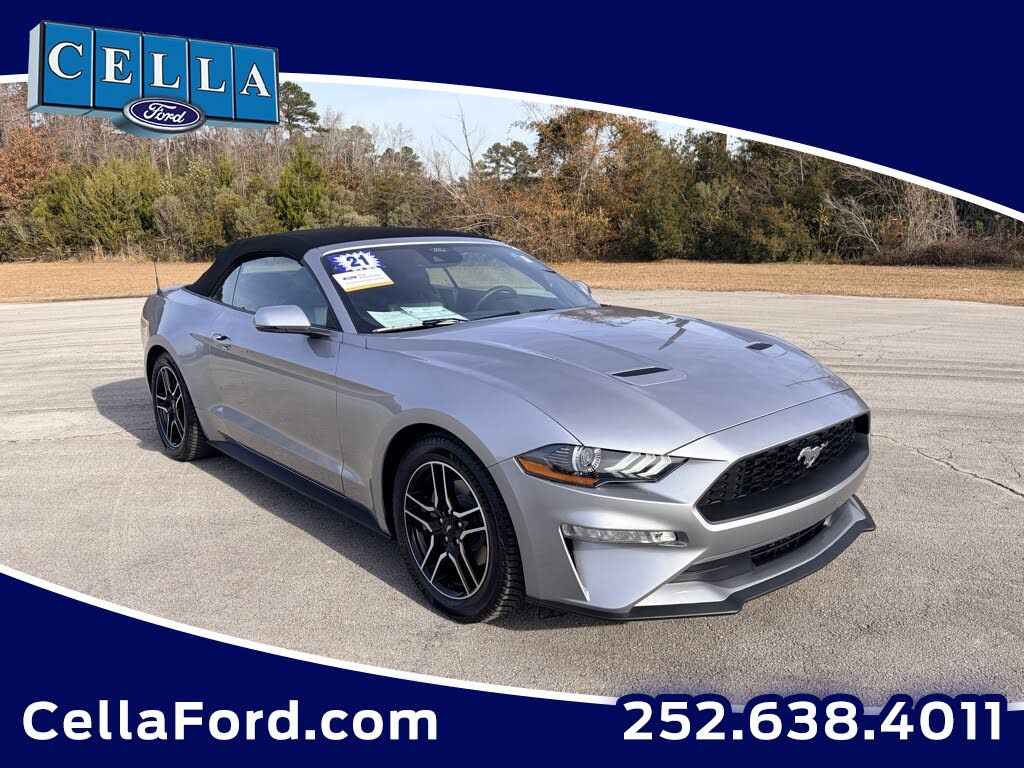 2021 Ford Mustang EcoBoost Premium Convertible RWD