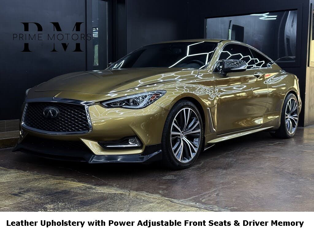 2018 INFINITI Q60 3.0t Luxe Coupe RWD
