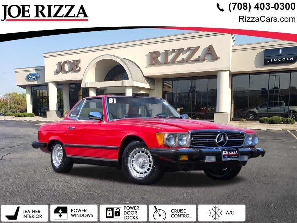 1981 Mercedes-Benz 380-Class 380SL Convertible