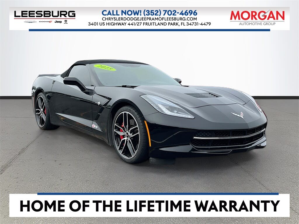 2015 Chevrolet Corvette Stingray Z51 2LT Convertible RWD