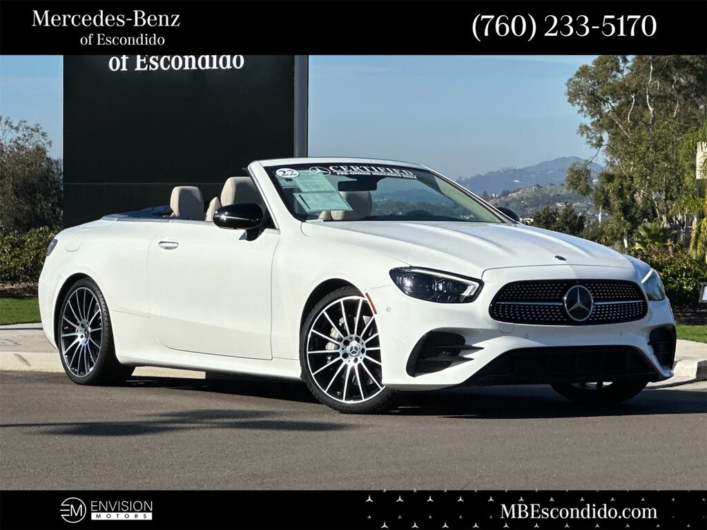 2022 Mercedes-Benz E-Class E 450 Cabriolet RWD