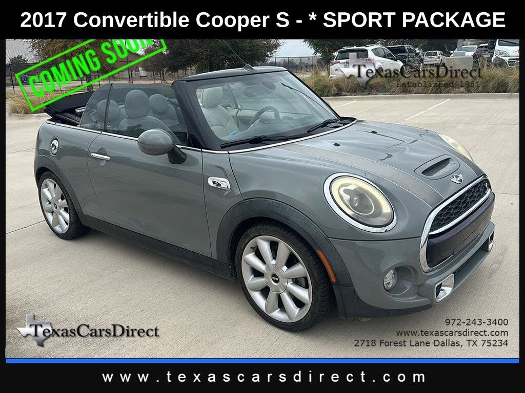 2017 MINI Cooper S Convertible FWD