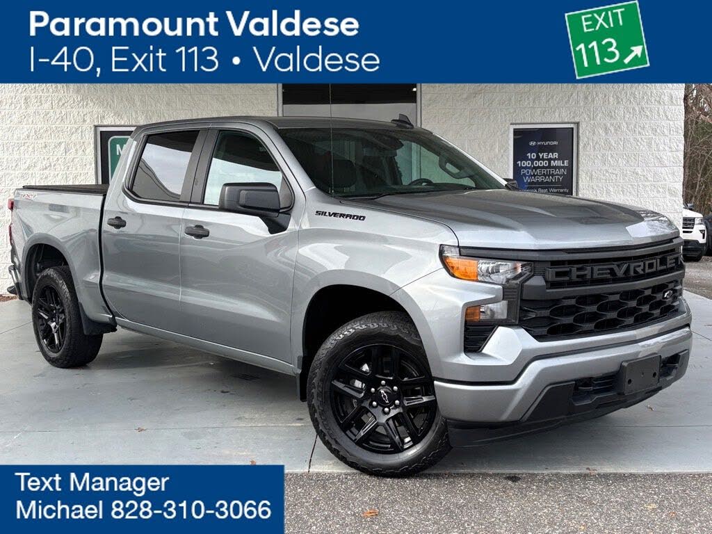 2023 Chevrolet Silverado 1500 Custom Crew Cab 4WD