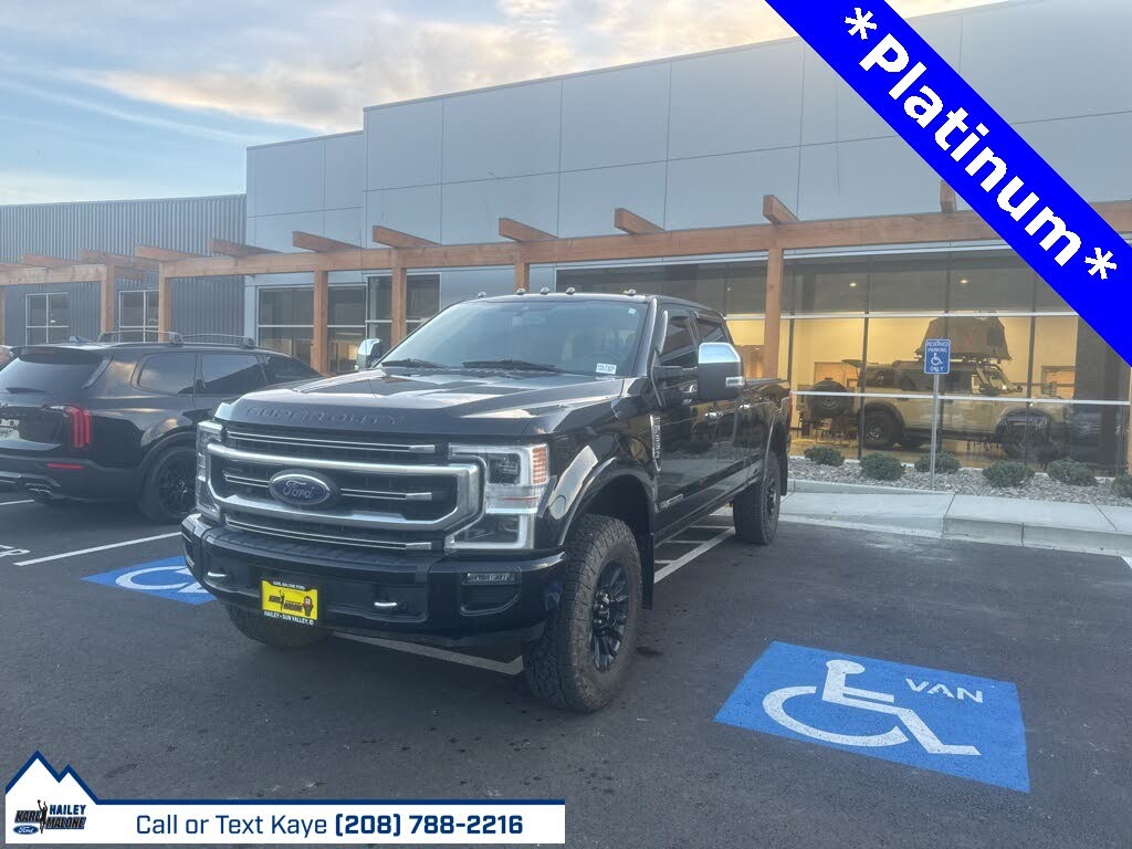 2020 Ford F-350 Super Duty Platinum Crew Cab 4WD