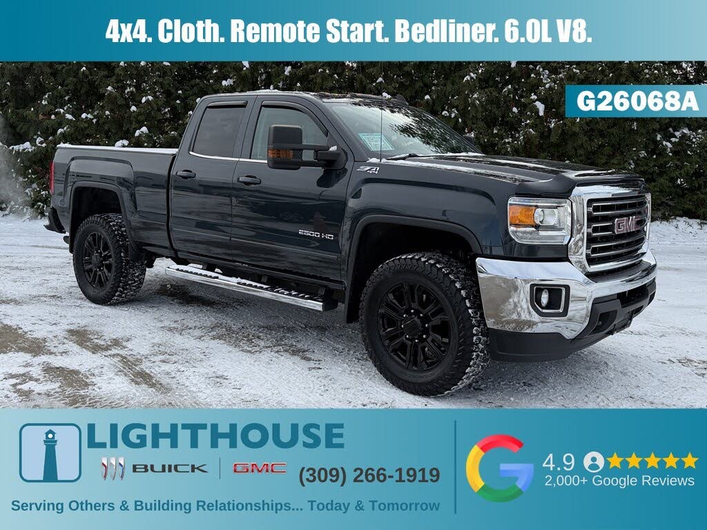 2017 GMC Sierra 2500HD SLE Double Cab SB 4WD