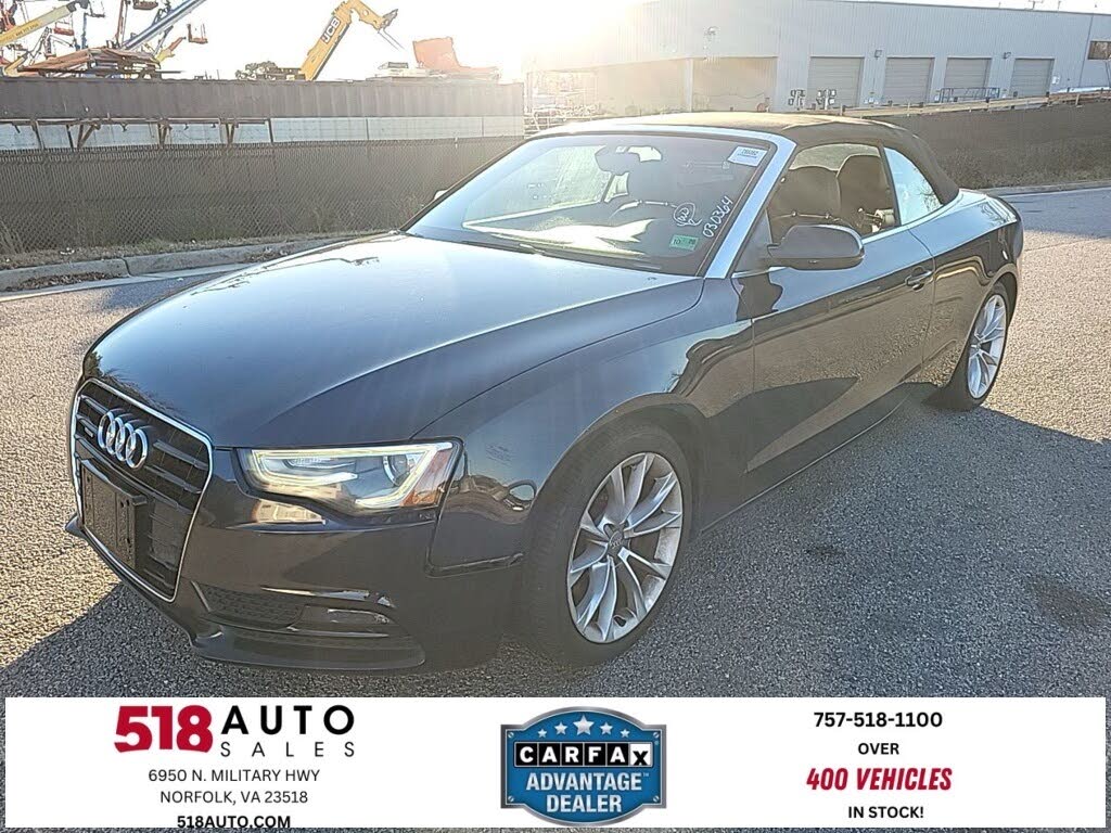 2013 Audi A5 2.0T quattro Premium Plus Cabriolet AWD