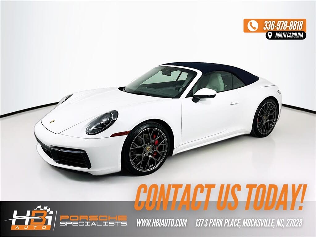 2020 Porsche 911 Carrera 4S Cabriolet AWD