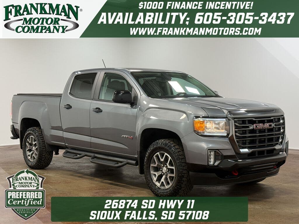 2022 GMC Canyon AT4 Crew Cab 4WD with Cloth
