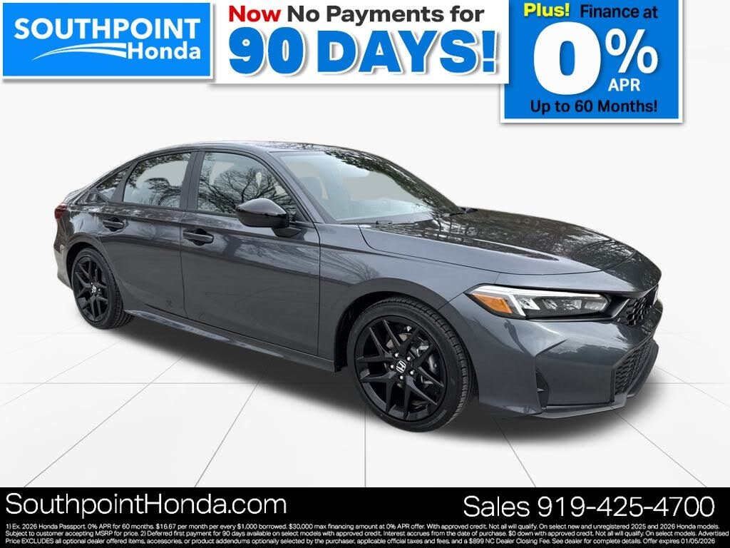 2026 Honda Civic Sport FWD