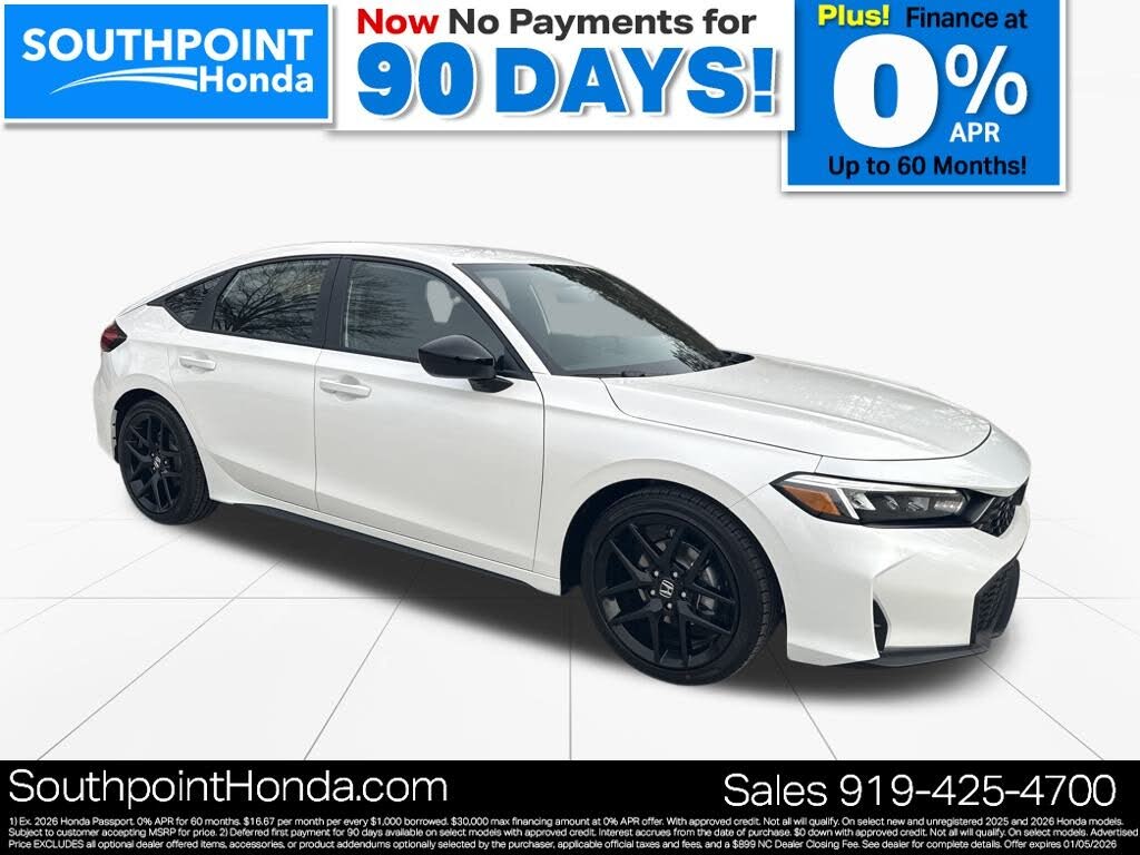 2026 Honda Civic Hatchback Sport FWD