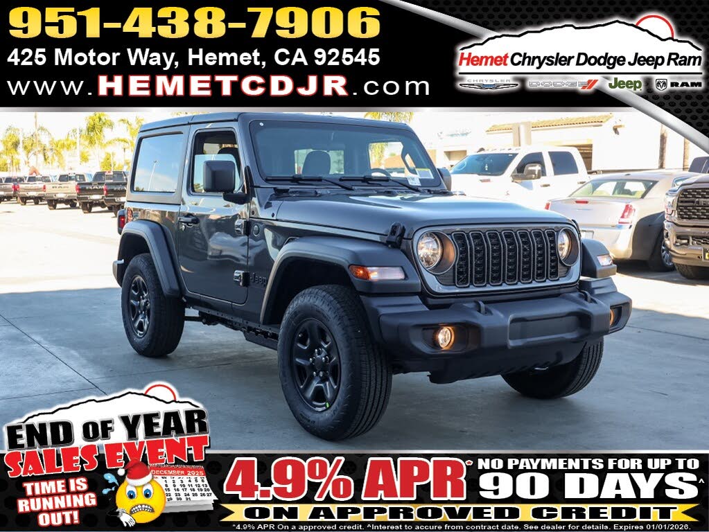 2026 Jeep Wrangler Sport 2-Door 4WD