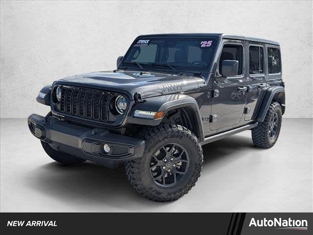 2025 Jeep Wrangler Willys 4-Door 4WD