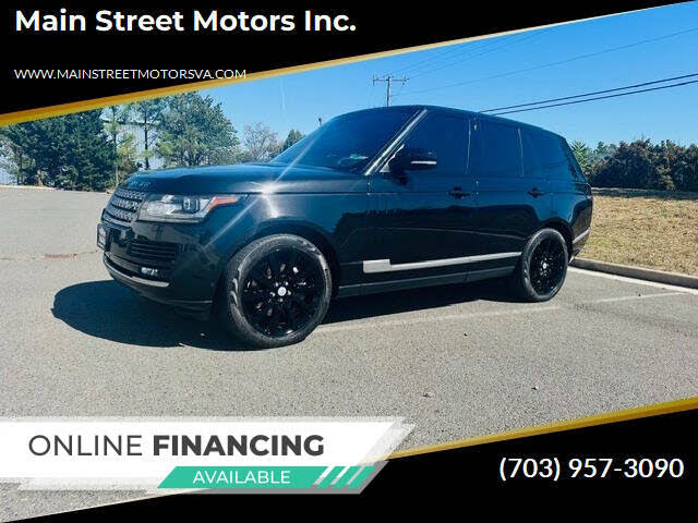 2016 Land Rover Range Rover V8 Supercharged 4WD