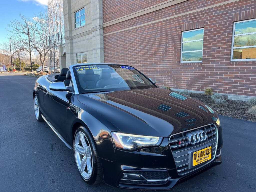 2013 Audi S5 3.0T quattro Prestige Cabriolet AWD