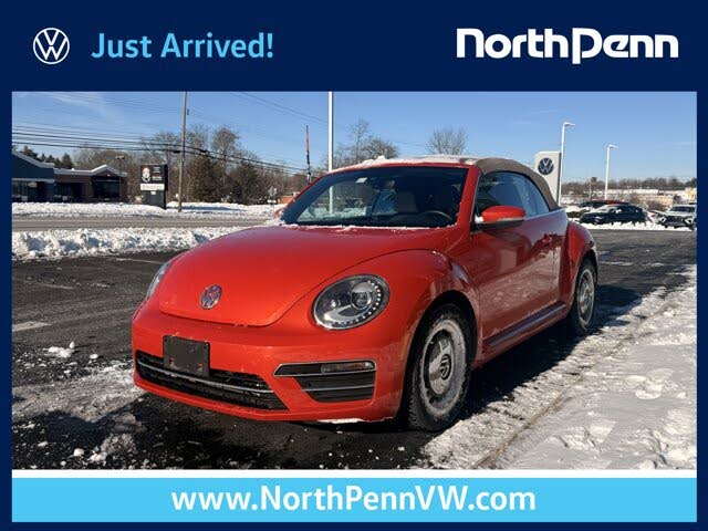 2018 Volkswagen Beetle 2.0T Coast Convertible FWD