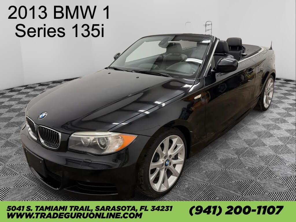 2013 BMW 1 Series 135i Convertible RWD