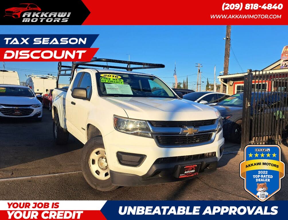 2016 Chevrolet Colorado Work Truck Extended Cab LB RWD