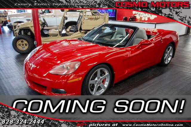 2008 Chevrolet Corvette Convertible RWD