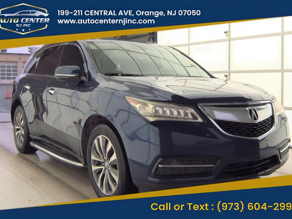 2016 Acura MDX SH-AWD with Technology and AcuraWatch Plus Package