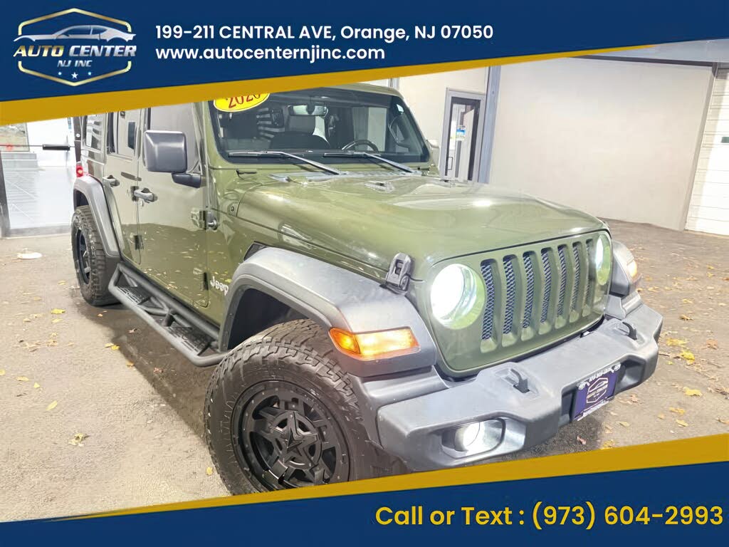 2020 Jeep Wrangler Unlimited Sport S 4WD