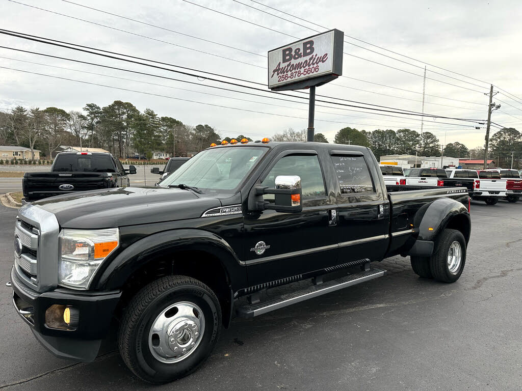 2015 Ford F-350 Super Duty Platinum Crew Cab LB DRW 4WD