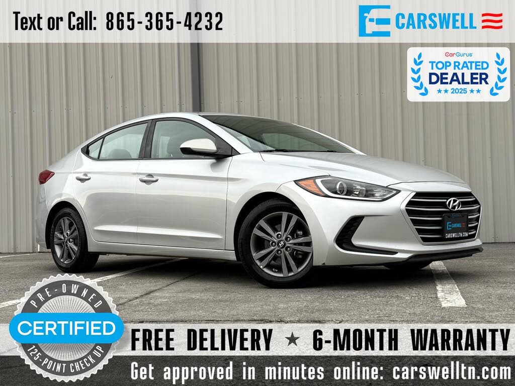 2018 Hyundai Elantra SEL FWD
