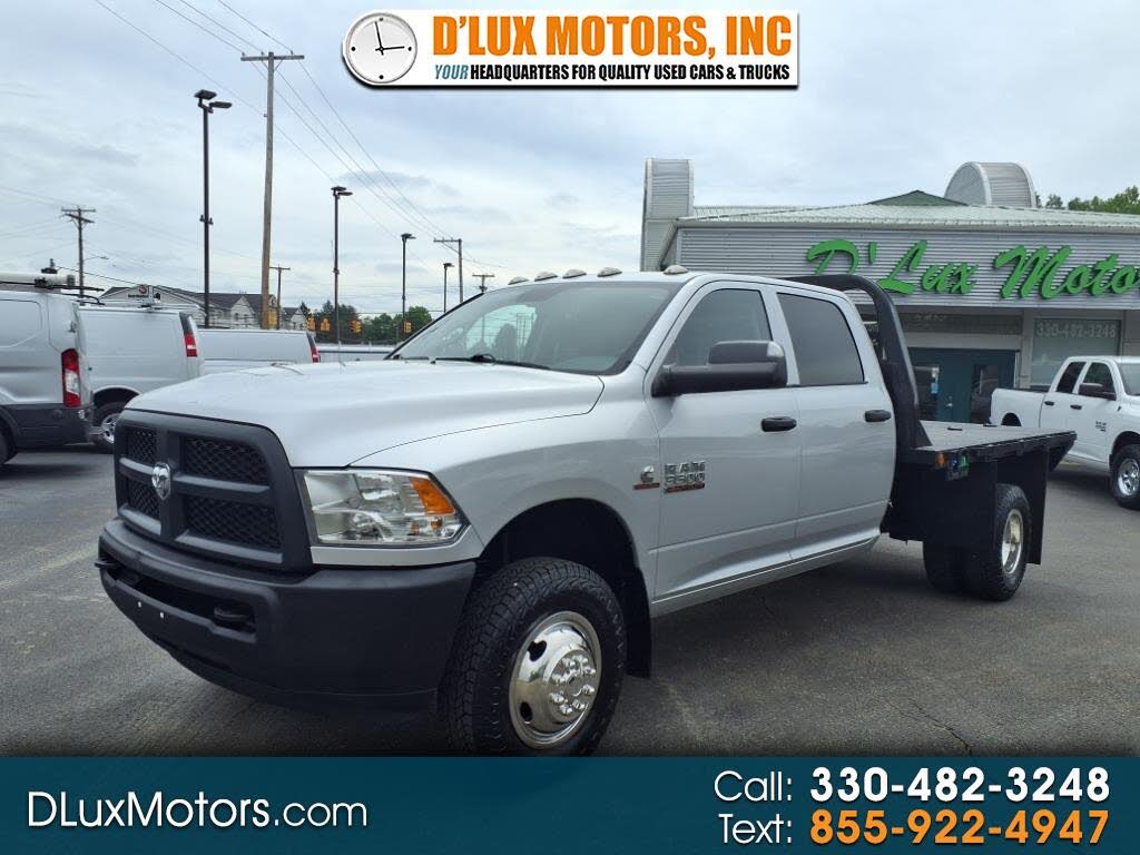 2018 RAM 3500 Tradesman Crew Cab LB DRW 4WD
