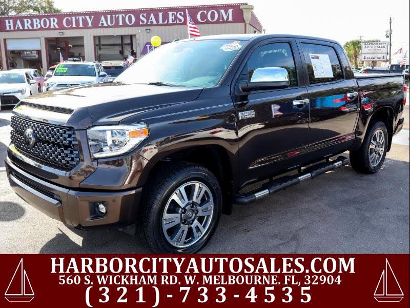 2018 Toyota Tundra Platinum CrewMax 5.7L FFV 4WD