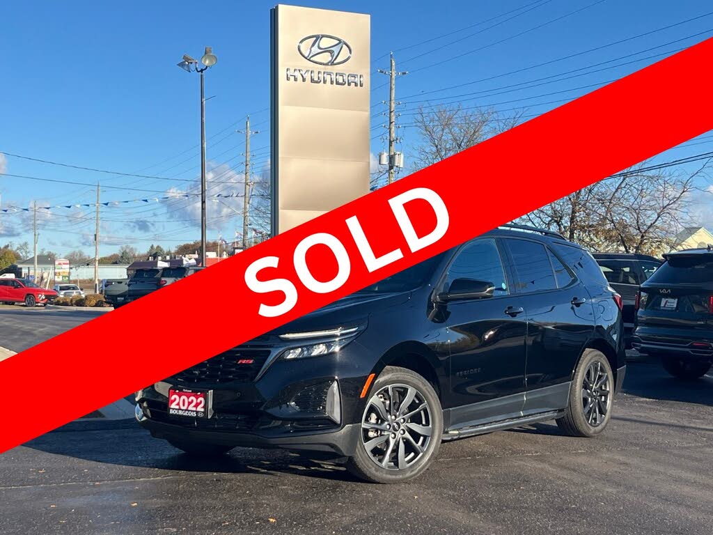 2022 Chevrolet Equinox RS with 1RS AWD
