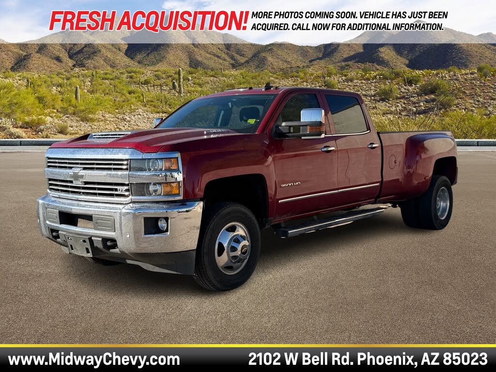 2018 Chevrolet Silverado 3500HD LTZ Crew Cab 4WD
