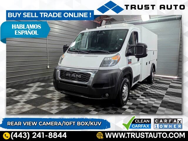 2019 RAM ProMaster Chassis 3500 136 Cutaway FWD
