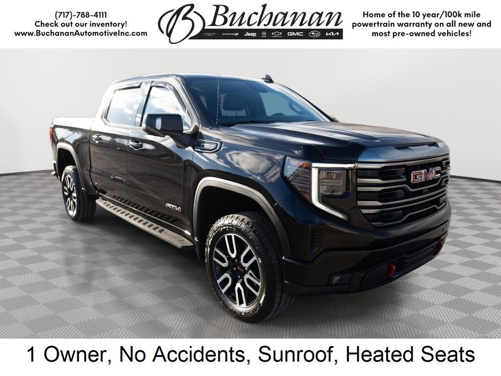 2022 GMC Sierra 1500 AT4 Crew Cab 4WD