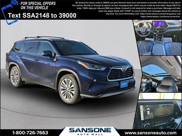 2025 Toyota Highlander Hybrid Platinum AWD