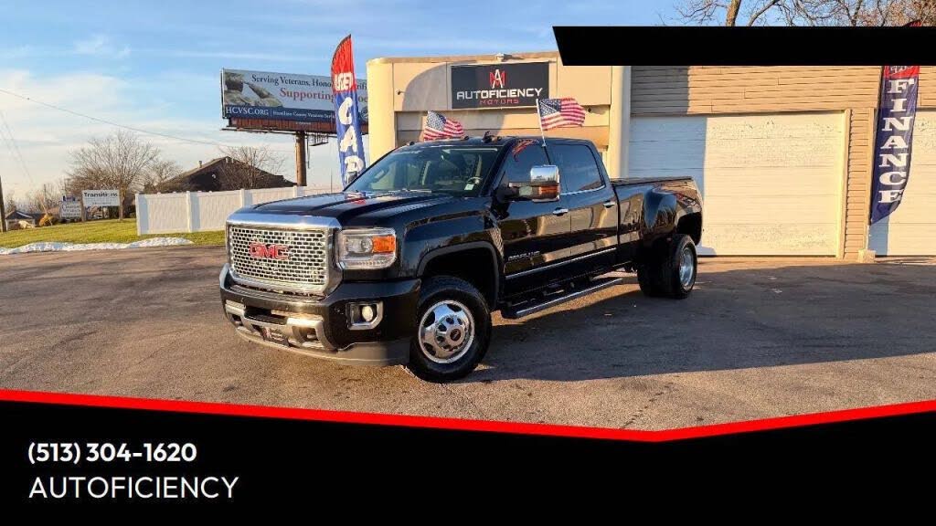 2015 GMC Sierra 3500HD Denali Crew Cab LB DRW 4WD