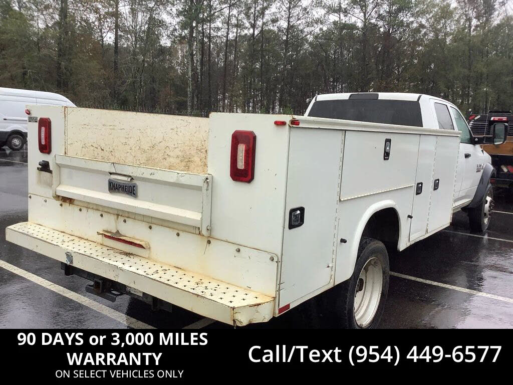 2018 RAM 5500 Chassis Tradesman Crew Cab LB DRW 4WD