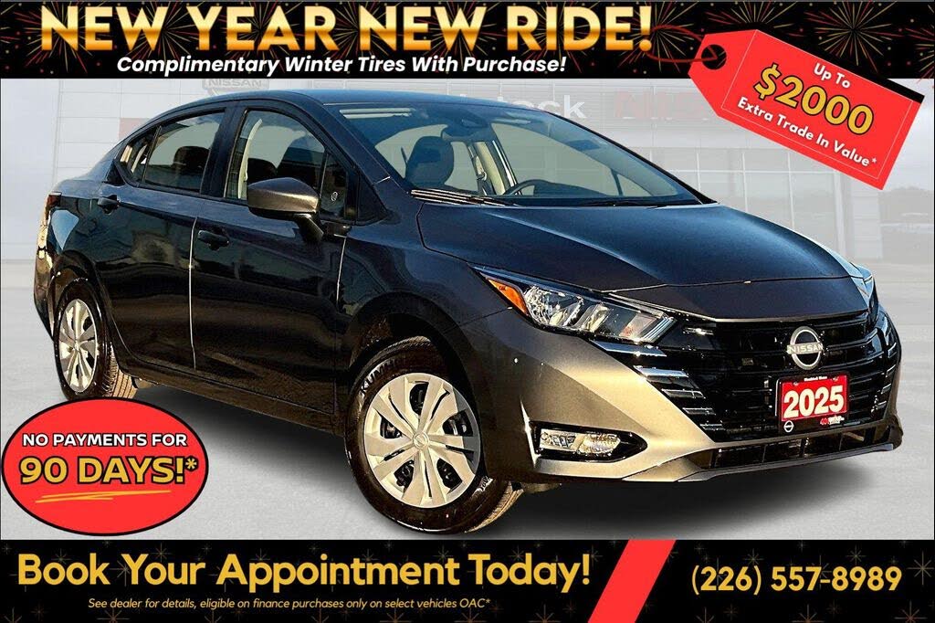 2025 Nissan Versa S FWD