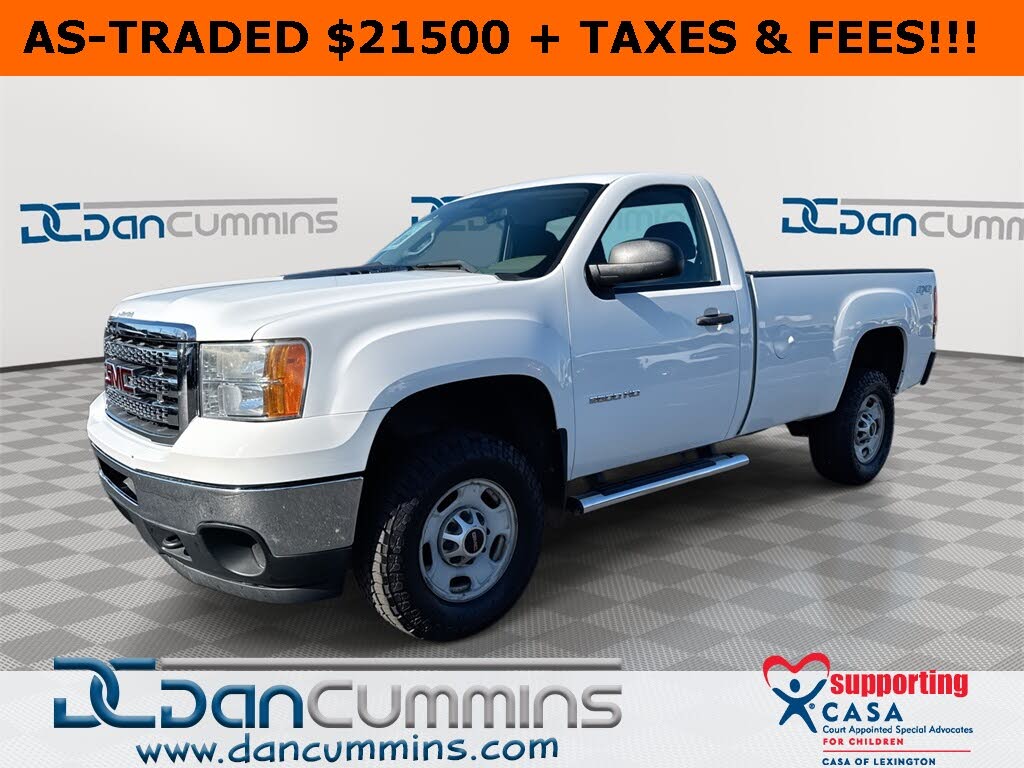 2012 GMC Sierra 2500HD Work Truck LB 4WD