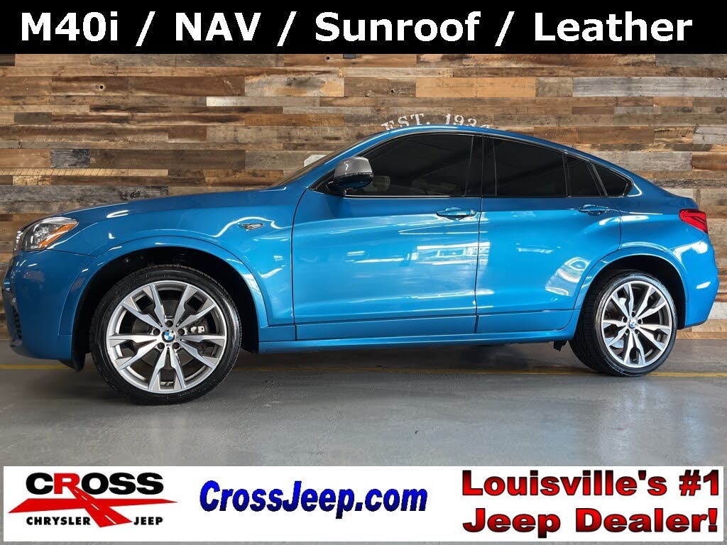 2017 BMW X4 M40i AWD