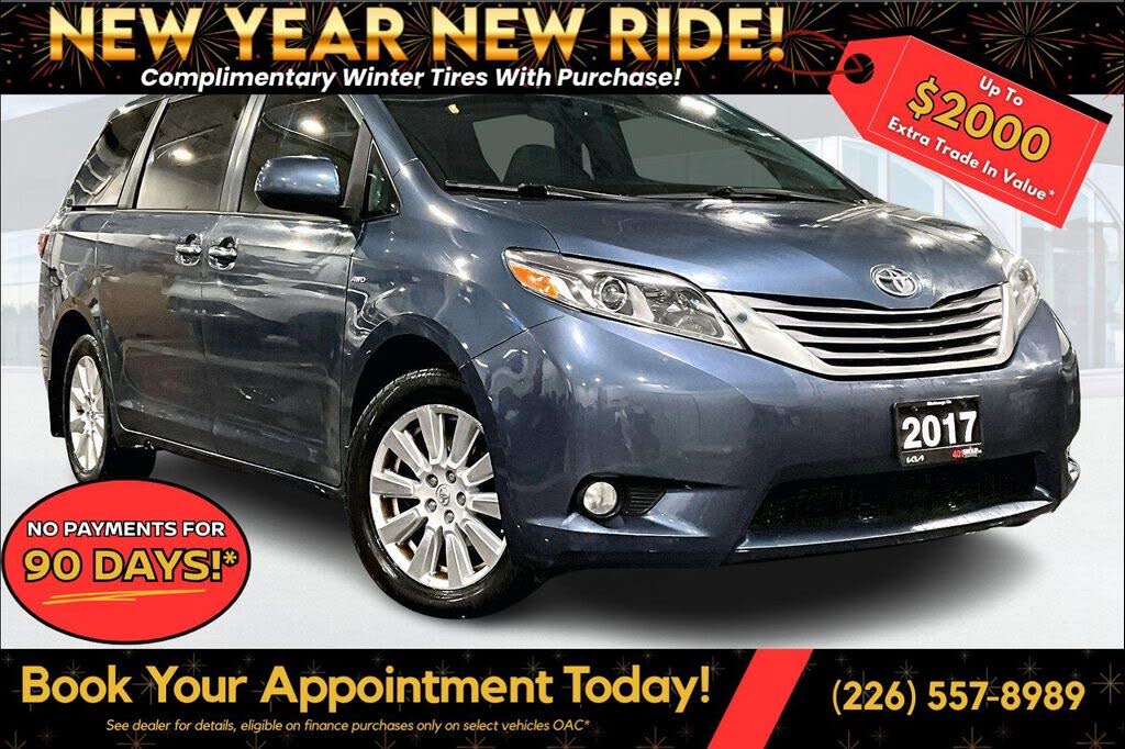 2017 Toyota Sienna XLE 7-Passenger AWD