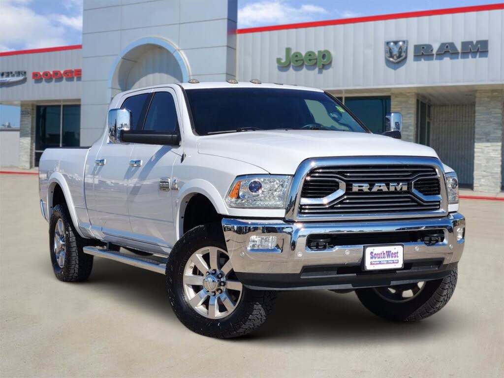 2018 RAM 3500 Laramie Longhorn Mega Cab 4WD