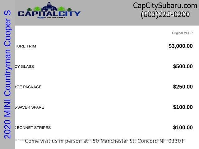 2020 MINI Countryman Cooper S ALL4 AWD