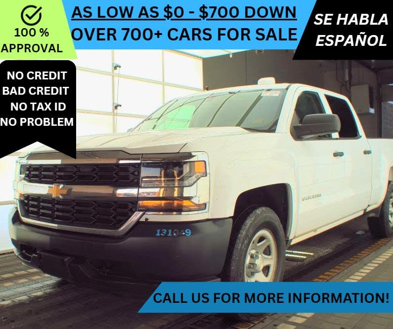 2017 Chevrolet Silverado 1500 Work Truck Crew Cab 4WD